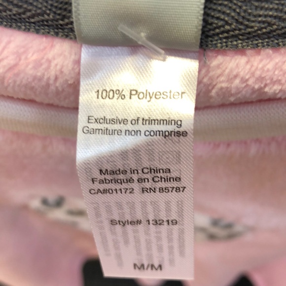 Women’s Poly Two Piece PJ  Set - Picture 5 of 5